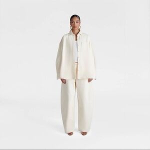 KBB by Kahlana “The Samira Long Sleeve Collared Denim Button Down”